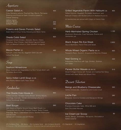 lobby lounge okada|Lobby Lounge Menu Prices .
